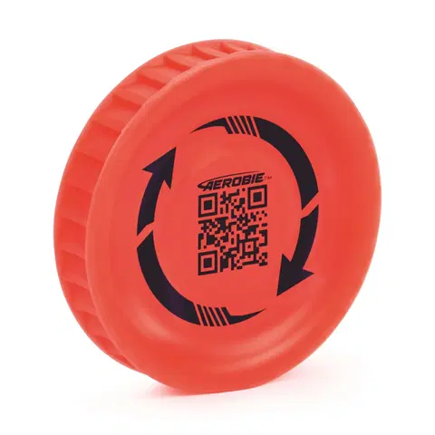 Ostatné spoločenské hry Frisbee - lietajúci tanier AEROBIE Pocket Pro - oranžový