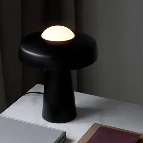 Stolové lampy Nordlux Stolná lampa Time, čierna