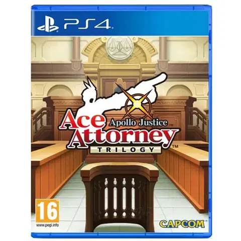 Hry na PS5 Apollo Justice: Ace Attorney Trilogy PS4