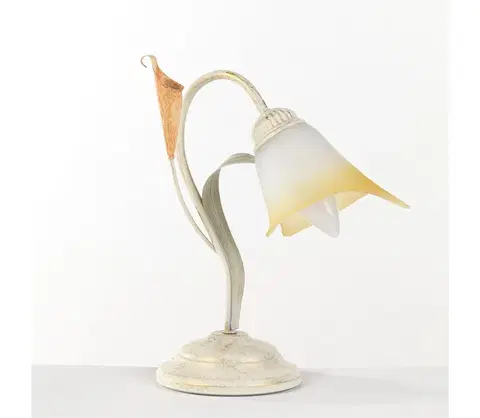 Lampy ONLI ONLI - Stolná lampa LUCREZIA 1xE14/6W/230V krémová 
