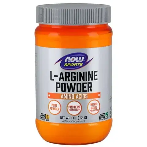 Arginín NOW Foods L-Arginín prášok 454 g