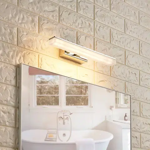 Nástenné svietidlá Lucande Kúpeľňové nástenné LED svietidlo Julie