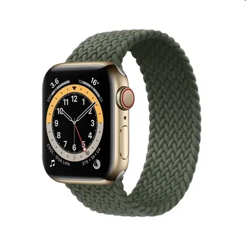 Príslušenstvo k wearables COTEetCI nylónový náramok 136 mm pre Apple Watch 38/40/41 mm, zelený