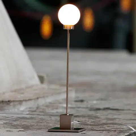 Stolové lampy Northern Severná stolová lampa Snowball, oceľ