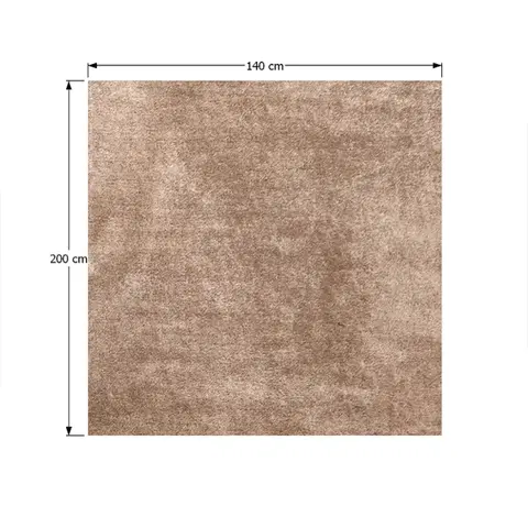Koberce Shaggy koberec ANNAG Tempo Kondela 140x200 cm