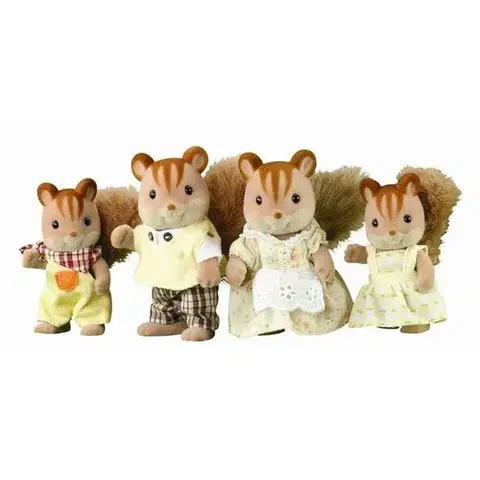 Drevené hračky Sylvanian Families Rodina hnedých veveričiek