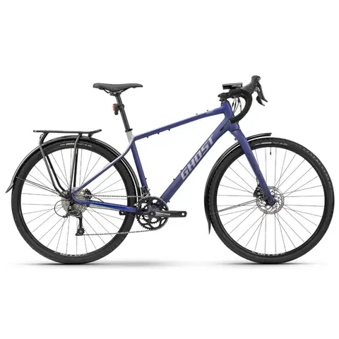 Bicykle Gravel bicykel Ghost Asket EQ AL - model 2024 Purple/Grey - M (19", 165-180 cm)