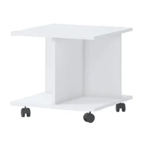 Konferenčné stolíky s úložným priestorom Stolík Kiki KLT-BE/KI white