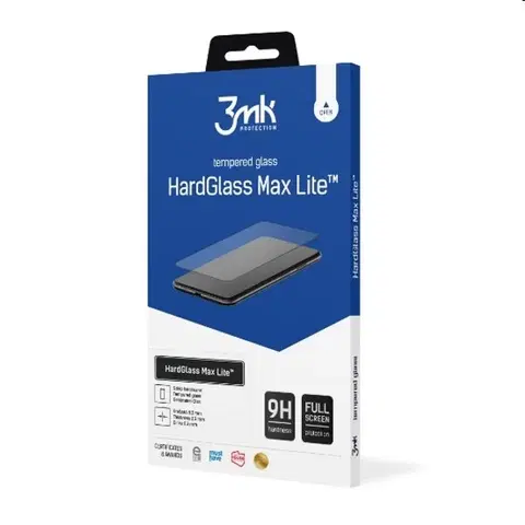 Ochranné fólie pre mobilné telefóny Ochranné sklo 3mk HardGlass Max Lite pre Xiaomi Redmi 10C, čierna 3MK474733