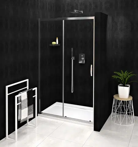 Sprchovacie kúty GELCO - SIGMA SIMPLY sprchové dvere posuvné 1300, číre sklo GS1113