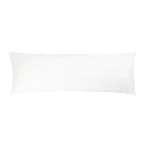 Obliečky Bellatex Obliečka na relaxačný vankúš biela, 55 x 180 cm