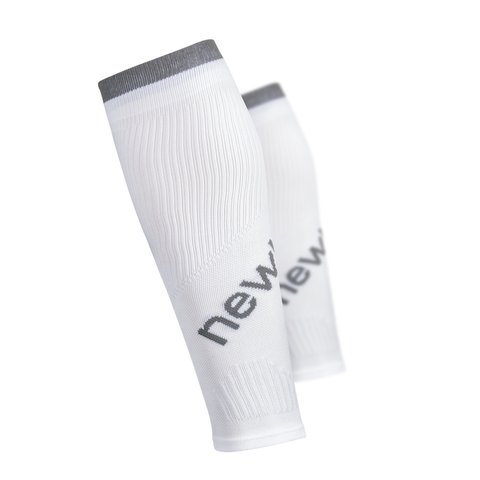 Dámska sťahovacia bielizeň Kompresné návleky na nohy Newline Calfs Sleeve biela - S