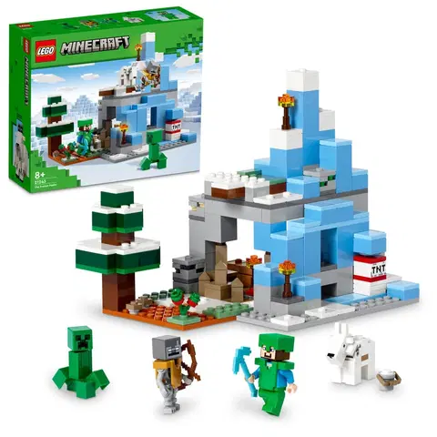 Hračky LEGO Minecraft LEGO - Minecraft 21243 Ľadové hory