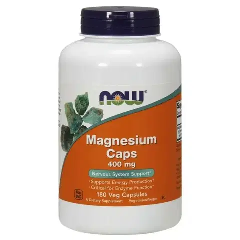 Magnézium NOW Foods Magnézium 400 mg 180 kaps.