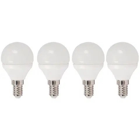 LED žiarovky Led Žiarovka Multi / E14 /5,5 W /4 Ks