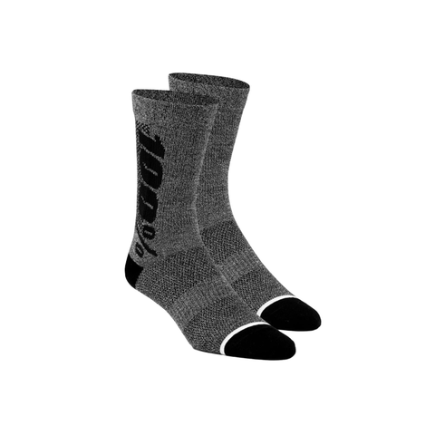 Pánske ponožky Merino ponožky 100% Rythym šedé L/XL (42-46)