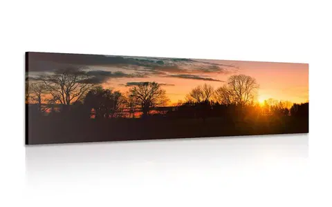 Obrazy prírody a krajiny Obraz nádherný západ slnka