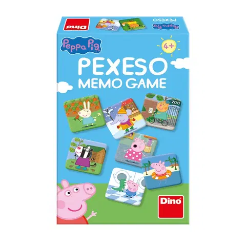Hračky klasické spoločenské hry DINOTOYS - PIG Pexeso
