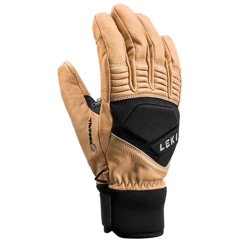 Zimné rukavice Rukavice Leki Progressive Copper S tan-black 640872302 11