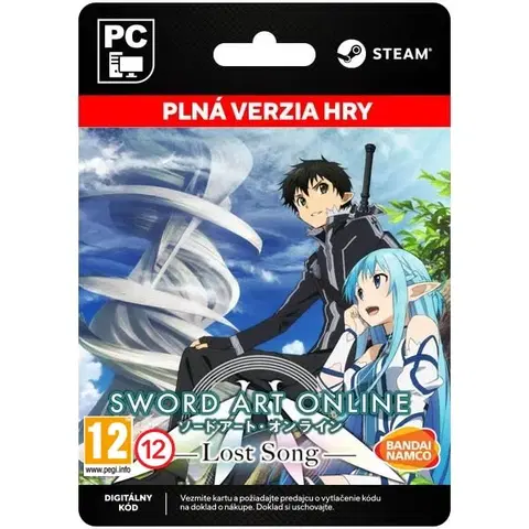 Hry na PC Sword Art Online: Lost Song [Steam]