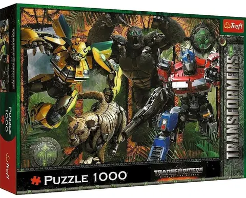 Hračky puzzle TREFL - Puzzle 1000 - Transformeri: Vzostup šeliem / Hasbfro Transformers