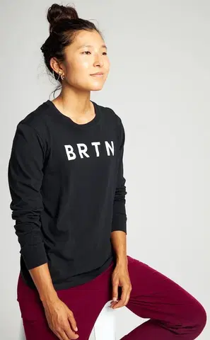 Dámske svetre, roláky a pulóvre Burton BRTN Long Sleeve T-Shirt W L
