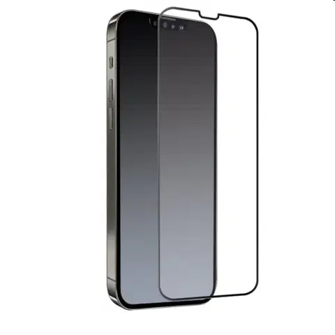 Tvrdené sklá pre mobilné telefóny SBS 4D Full Glass Screen Protector pre Apple iPhone 14 Plus, 13 Pro Max, čierna TESCRFCIP1367K