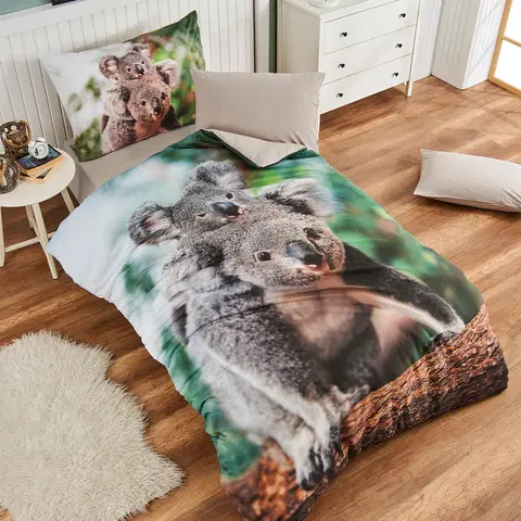 Obliečky 4Home Obliečky Koala bear renforcé, 140 x 200 cm, 70 x 90 cm