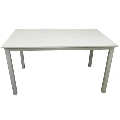 Jedálenské stoly Jedálenský stôl, biela, 110x70 cm, ASTRO NEW