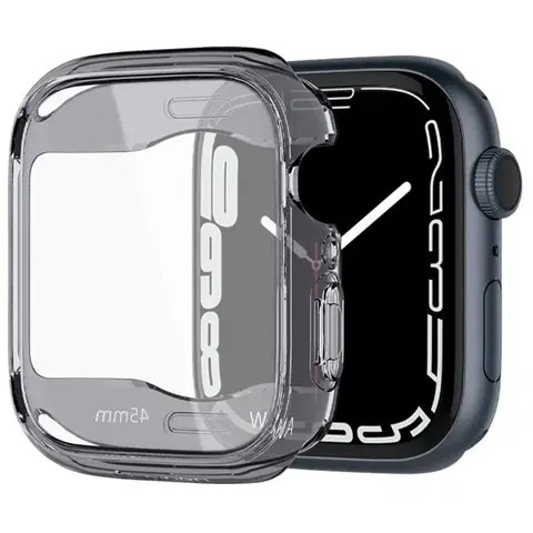 Príslušenstvo k wearables Spigen Ultra Hybrid ochranný kryt pre Apple Watch 7/8/9 45 mm, šedý