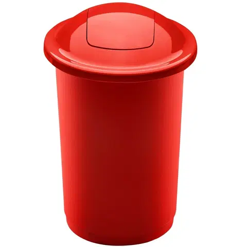 Odpadkové koše Odpadkový kôš na triedený odpad Top Bin 50 l, červená