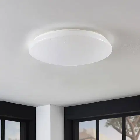 SmartHome stropné svietidlá Lucande Stropné LED svietidlo Jelka WiZ RGBW okrúhle