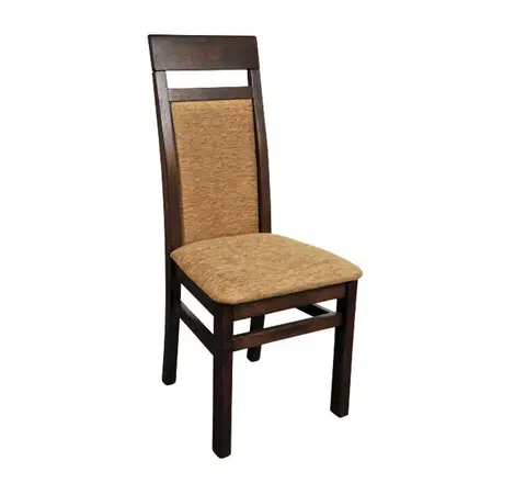 Jedálenské stoličky PYKA Domino jedálenská stolička drevo D11 / béžová