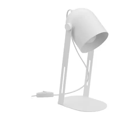 Lampy  Stolná lampa DAVIS 1xE27/60W/230V biela 