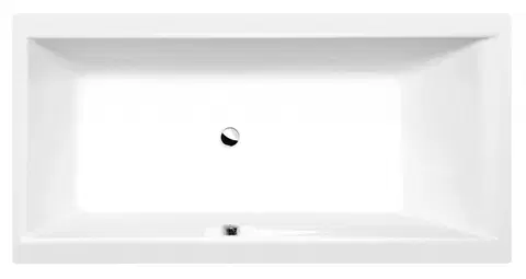 Vane POLYSAN - CLEO obdĺžniková vaňa 180x90x48cm, biela 13111