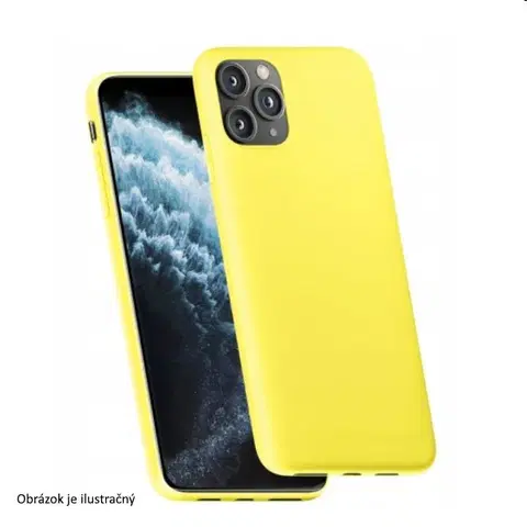 Puzdrá na mobilné telefóny Puzdro 3mk Matt Case pre Samsung Galaxy A13, žlté 3MK472227