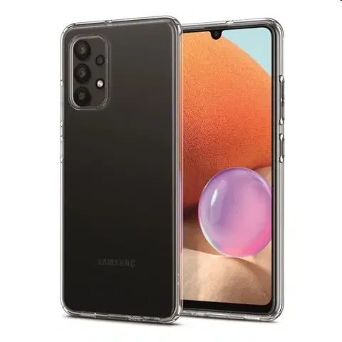 Puzdrá na mobilné telefóny Zadný kryt Zadný kryt Spigen Liquid Crystal pre Samsung Galaxy A32 (LTE), transparentná - OPENBOX (Rozbalený tovar s plnou zárukou ACS02742