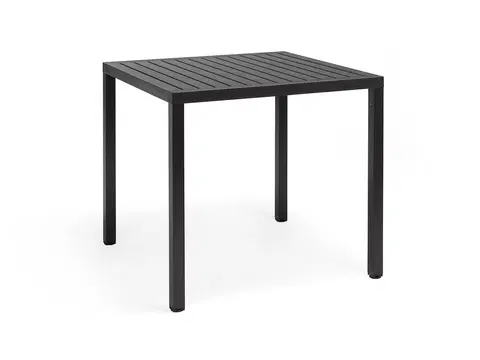 Stoly Cube stôl 80x80 cm Antracite