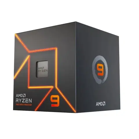 Procesory AMD Ryzen 9 7900 Procesor (až 5,4 GHz  76 MB  65 W  AM5) Box s chladičom 100-100000590BOX