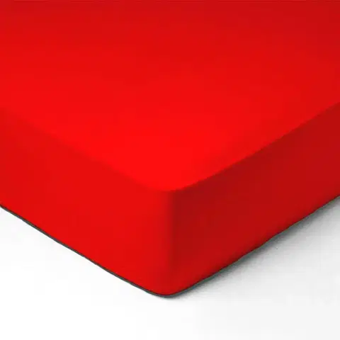 Plachty Forbyt, Prestieradlo, Jersey, červená 70 x 140 cm