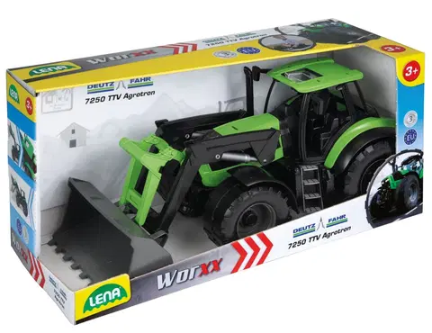 Hračky - dopravné stroje a traktory Deutz Traktor Fahr Agrotron 7250 okrasný kartón