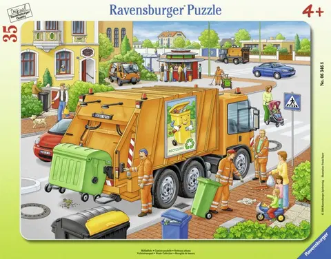 Hračky puzzle RAVENSBURGER - Odvoz Odpadu 35D