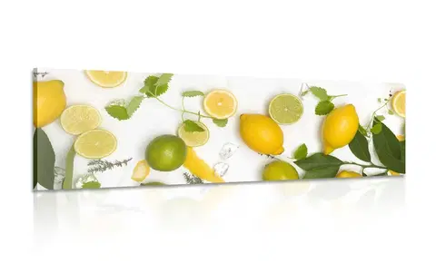 Obrazy jedlá a nápoje Obraz zmes citrusových plodov