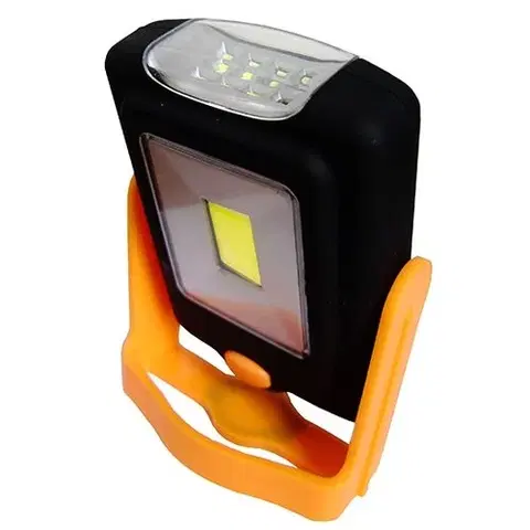 Svetlá a baterky Konnoc LED pogumované svietidlo s otočným stojančekom 3 W