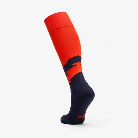 ponožky Detské futbalové štulpne červeno-modré
