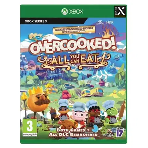 Hry na Xbox One Overcooked! All You Can Eat XBOX Series X