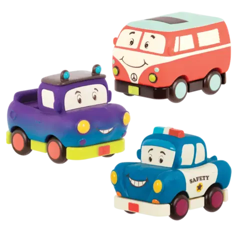 Hračky - autíčka B-TOYS - Mini autíčka na zotrvačník Mini Wheeee-ls! Pick-up