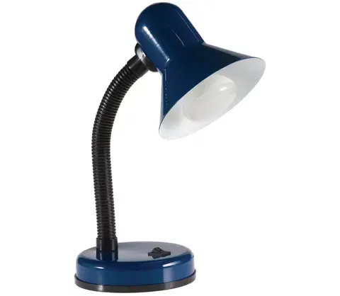 Lampy  Stolná lampa SMIESZEK 1xE27/40W/230V modrá 