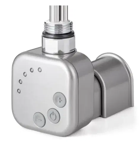 Kúpeľňa HOPA - Vykurovacia tyč BURG s termostatom - Farba vykurovacej tyče - Chróm - matný, Typ pripojenia - Podomietkové, Výkon vykurovacej tyče - 400 W RDOHT140003