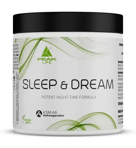 Vitamíny a minerály Sleep and Dream - Peak Performance 120 kaps.